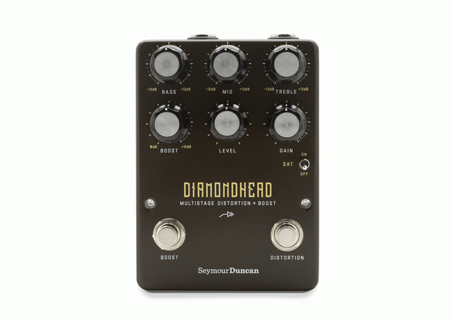 SEYMOUR DUNCAN DIAMONDHEAD DISTORTION + BOOST PEDAL