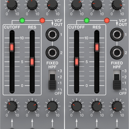 BEHRINGER 121 DUAL VCF MODULE