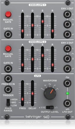 BEHRINGER 140 DUAL ENVELOPE LFO MODULE