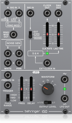 BEHRINGER 150 RING MOD/NOISE/S&H/LFO MODULE