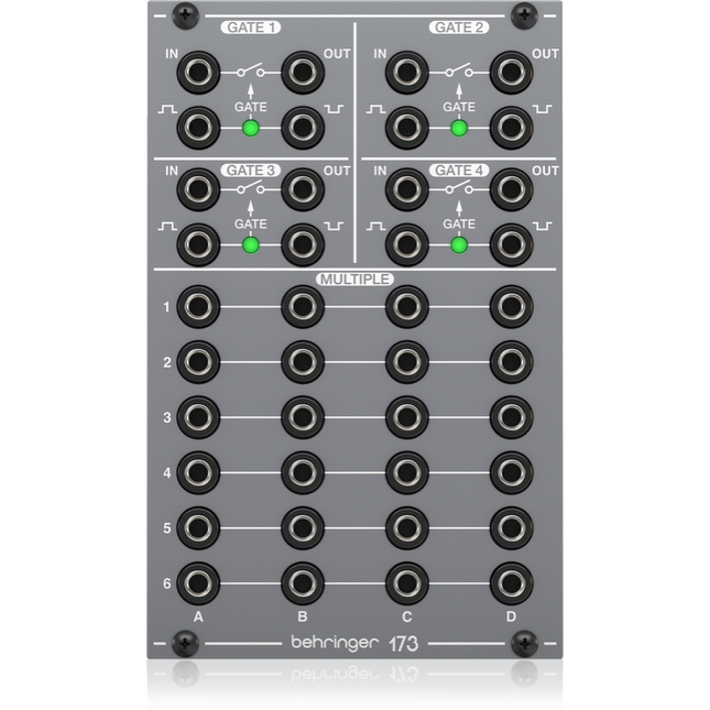 BEHRINGER 173 QUAD GATE MODULE