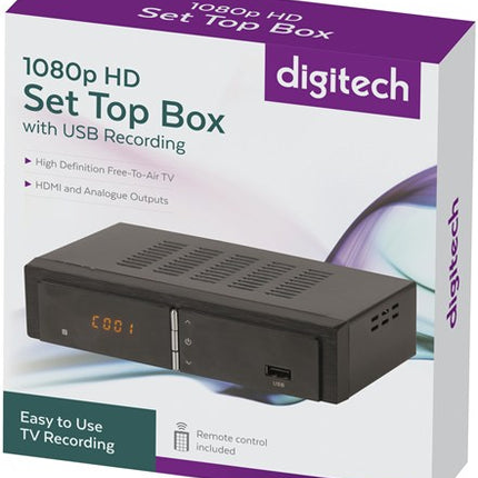 Digitech 1080p HD Set Top Box with USB Recording  XC4935