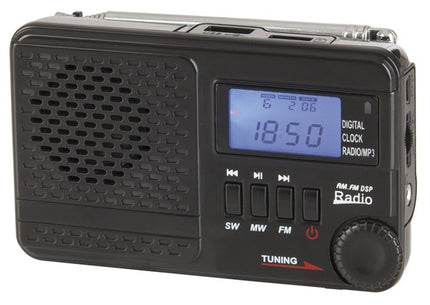 Digitech AM/FM/SW Rechargeable Radio with MP3  AR1721