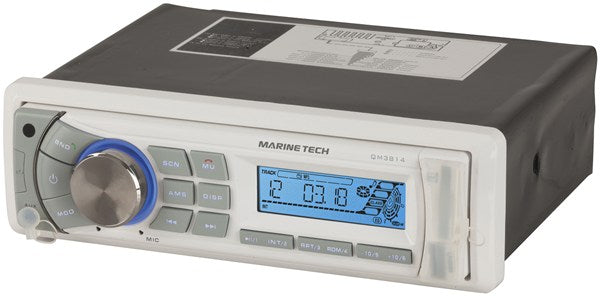 Marine AM/FM Radio with MP3 Player and Bluetooth  QM3814