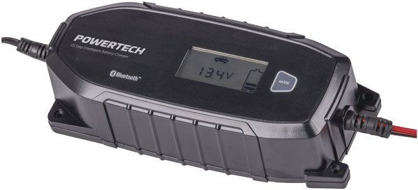 POWERTECH 12/24VDC 7.5A 10-Step Bluetooth® Intelligent Lead Acid and Lithium Battery Charger MB3908