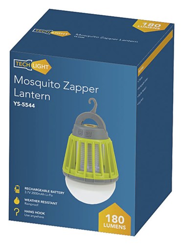 TechLight Mosquito Zapper with 180 Lumen LED Lantern  YS5544