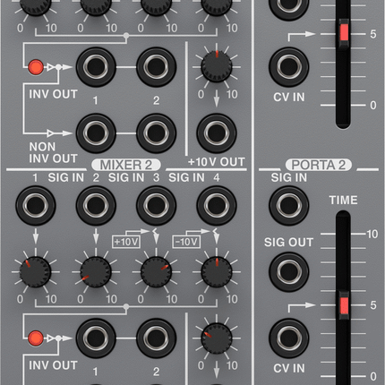 BEHRINGER 297 DUAL PORTAMENTO/CV EURORACK MODULE