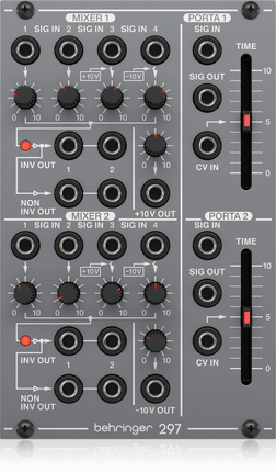 BEHRINGER 297 DUAL PORTAMENTO/CV EURORACK MODULE