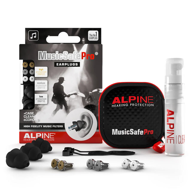 ALPINE MUSICSAFE PRO TRANSPARENT EARPLUGS