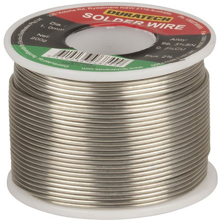 Duratech Solder Lead Free 1mm 200G Roll NS3094