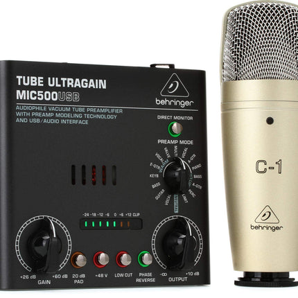 BEHRINGER VOICE STUDIO RECORDING BUNDLE