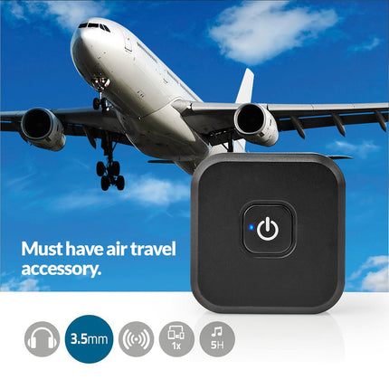 3.5mm Travel | Plane Bluetooth Audio Transmitter A1111 - Make travel sounds easy breezy