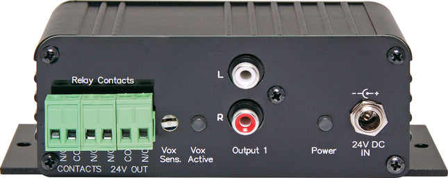 REDBACK Mic/Line/100V Input To Line +24V Switched Outputr A4906