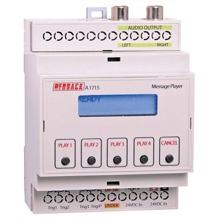 Redback DIN Rail MP3/SD Message Player A1715