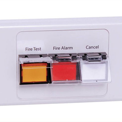 Redback Fire Alarm Test Wallplate, Suit A4595 A4597