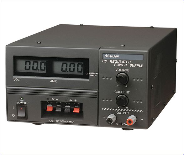 Manson 30V 3A Regulated Power Supply