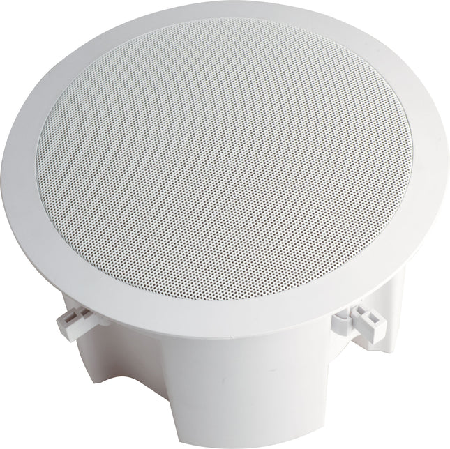 Opus One® 200mm 40W 2 Way Round Backbox Ceiling Speaker Pair C0884