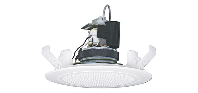 100mm (4") 5W 100V White One-Shot Ceiling PA Speaker