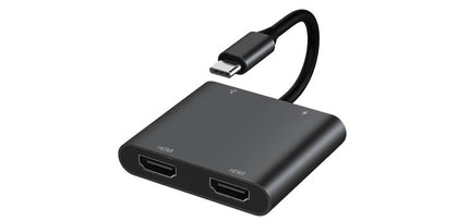 USB Type C to Dual HDMI 4K Adapter