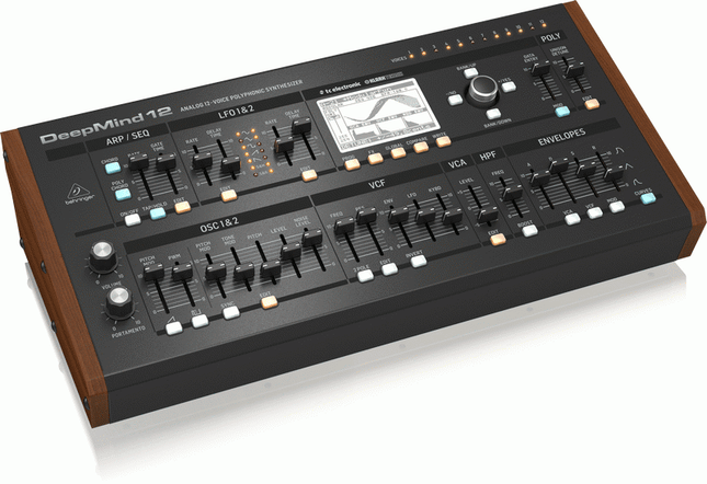 BEHRINGER DEEPMIND 12D DESKTOP POLYPHONIC SYNTH