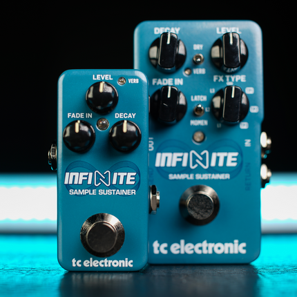 TC ELECTRONIC INFINITE MINI SAMPLE SUSTAINER PEDAL