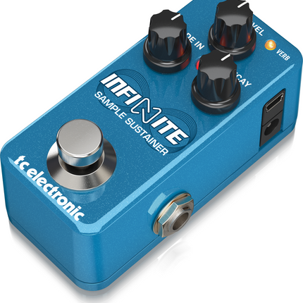 TC ELECTRONIC INFINITE MINI SAMPLE SUSTAINER PEDAL