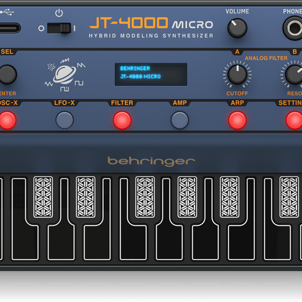 BEHRINGER JT-4000 MICRO 4 VOICE HYBRID SYNTH