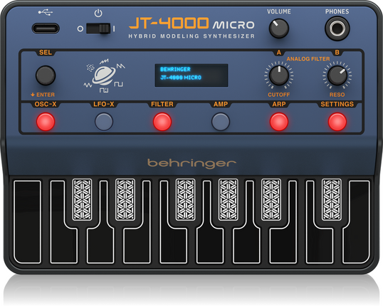 BEHRINGER JT-4000 MICRO 4 VOICE HYBRID SYNTH