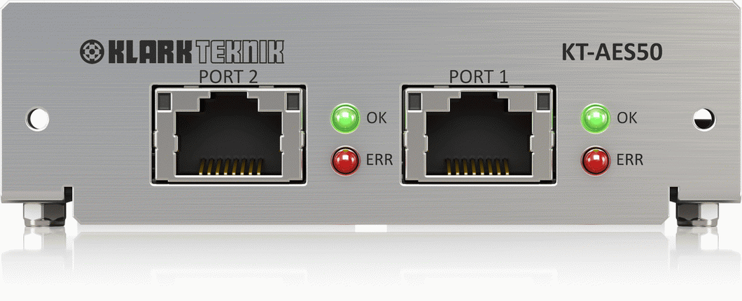 KLARK TEKNIK KTAES50 NETWORK MODULE