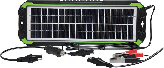 Powerhouse 5W 12V Solar Battery Charger N0700A