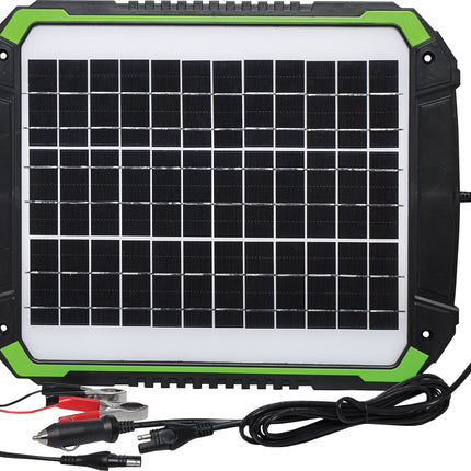 Powerhouse 15W 12V Solar Battery Charger N0706A