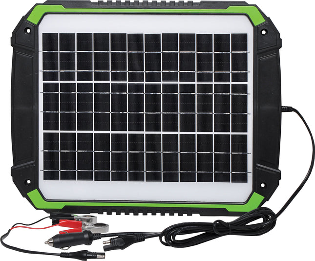 Powerhouse 15W 12V Solar Battery Charger N0706A