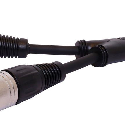 Redback 3 Pin XLR Y Adapter - Female to 2 x Male