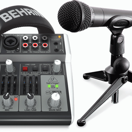 BEHRINGER PODCASTUDIO 2 USB RECORDING PACKAGE