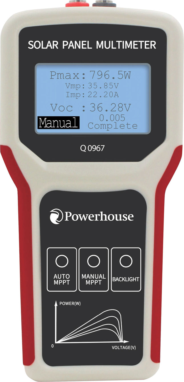 POWERHOUSE 800W PV Solar Panel Tester