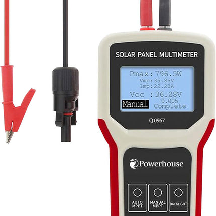 POWERHOUSE 800W PV Solar Panel Tester