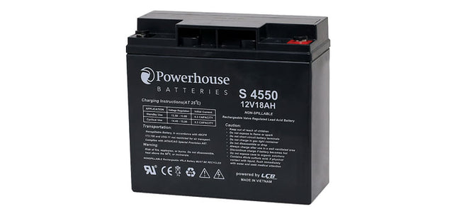 12V 18Ah Sealed Lead Acid (SLA) Battery