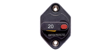 20A Compact Panel Mount IP66 Waterproof Circuit Breaker