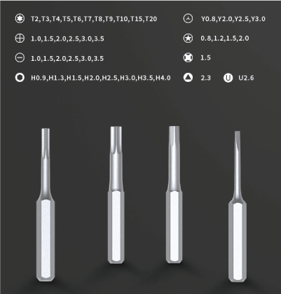 Jakemy USB 42 In 1 Electronic Screwdriver Kit