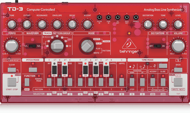 BEHRINGER TD3 SB ANALOG BASS LINE SYNTH