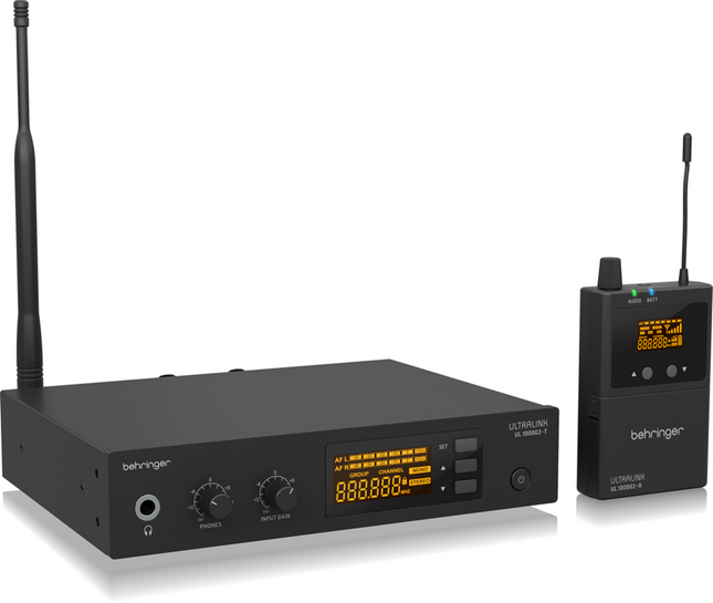 BEHRINGER High-Performance UHF Wireless In-Ear Monitoring System UL 1000G2