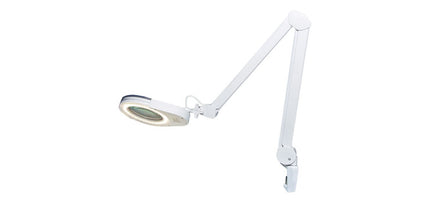 LED Desk Mount Magnifying Lamp 130mm 5 Diopter