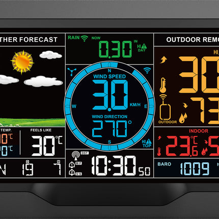 Wireless Wi-Fi Home Weather Station X7063