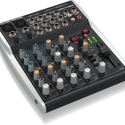 BEHRINGER XENYX 1002SFX 10CH MIXER W/USB & FX