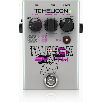 TC HELICON TALKBOX SYNTH PEDAL