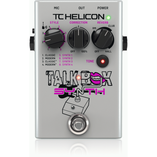 TC HELICON TALKBOX SYNTH PEDAL