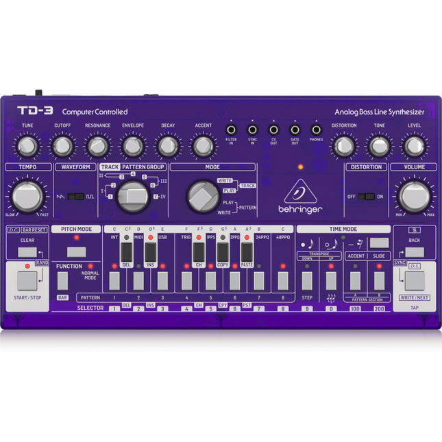 BEHRINGER TD3 GP ANALOG BASS LINE SYNTH