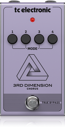 TC ELECTRONIC 3RD DIMENSION CHORUS PEDAL