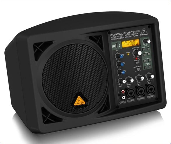 BEHRINGER EUROLIVE B207MP3 COMPACT SPEAKER PA/Monitor Speaker