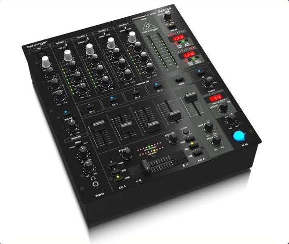 Behringer DJX750 5-Ch DJ Mixer, Digital Effects, BPM